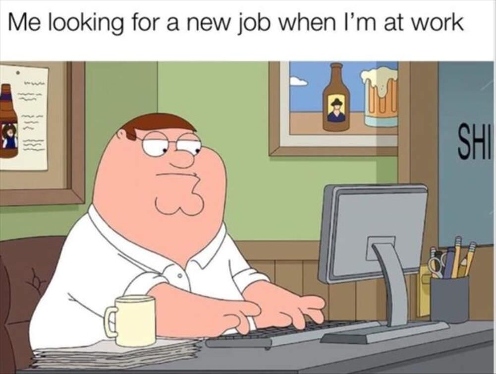 looking for a new job