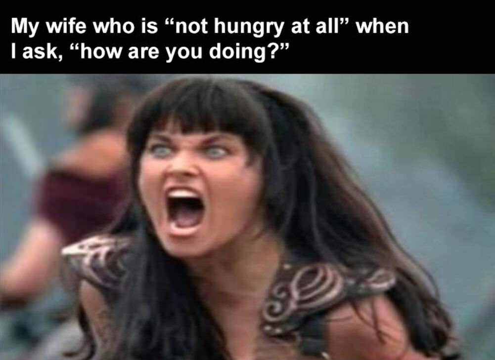 not hungry at all