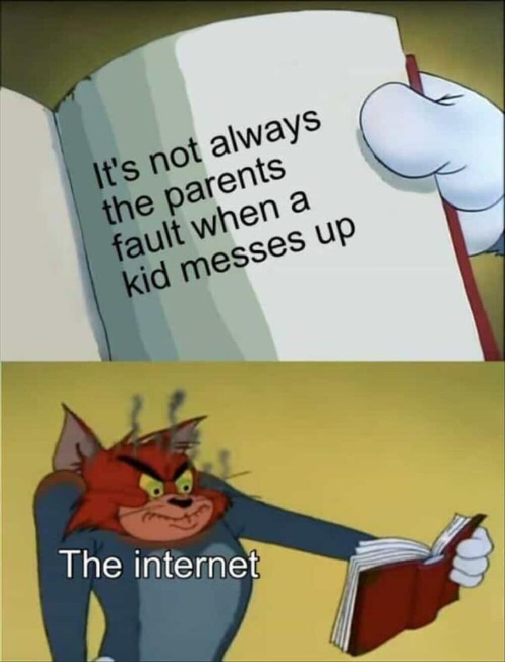 not always a parents fault