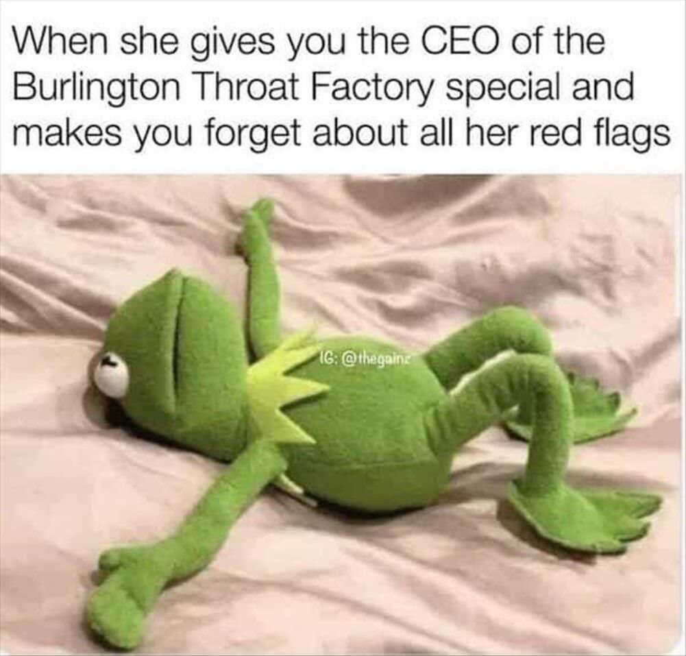 the red flags