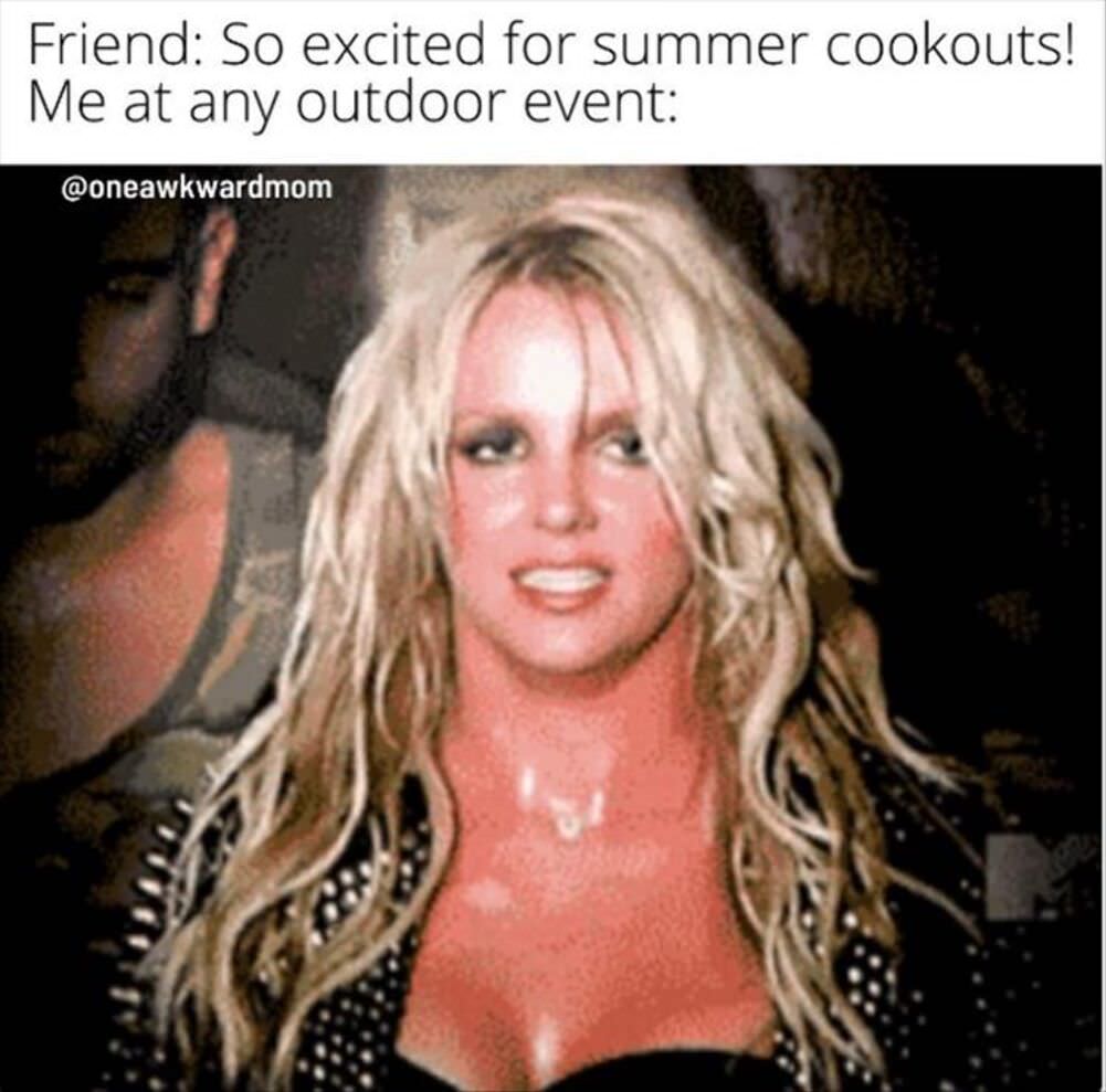 excited for cookouts