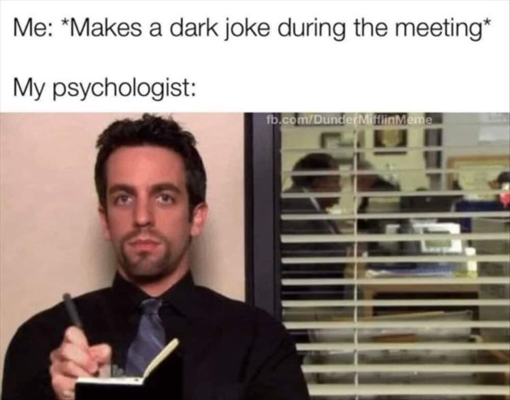 dark joke