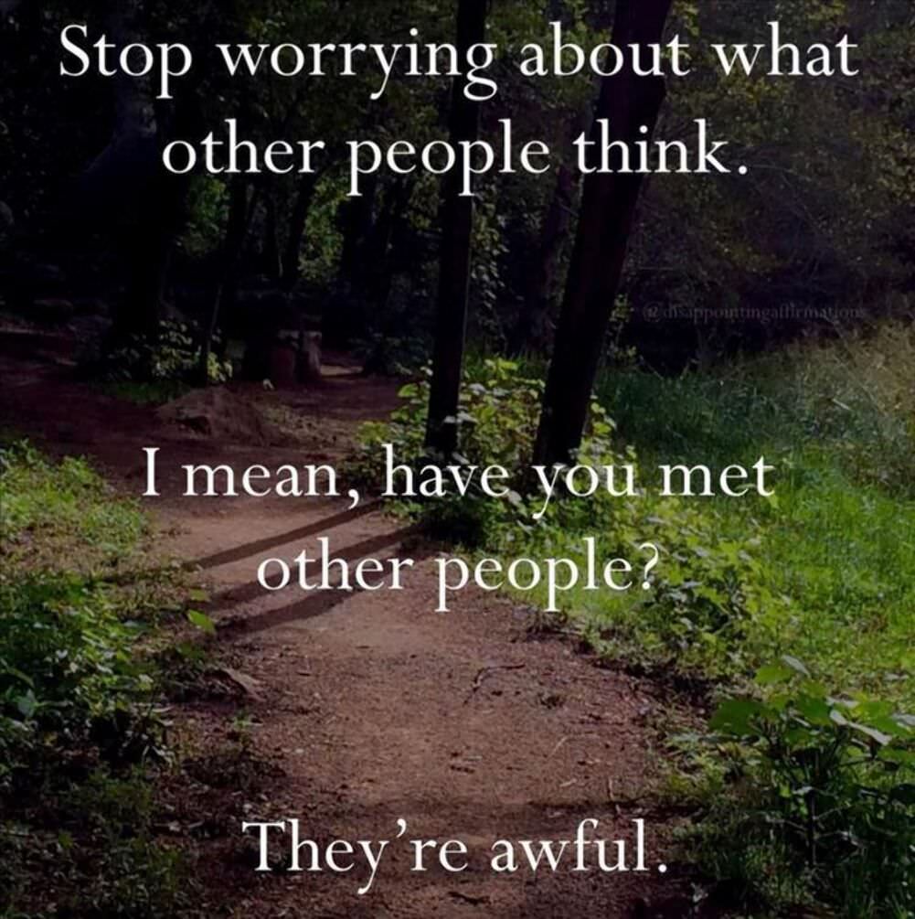 stop worrying