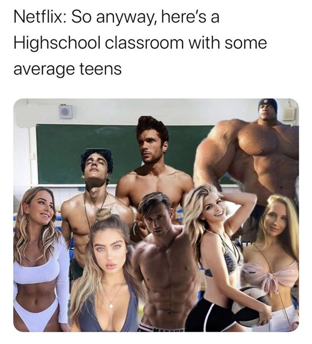 average netflix class