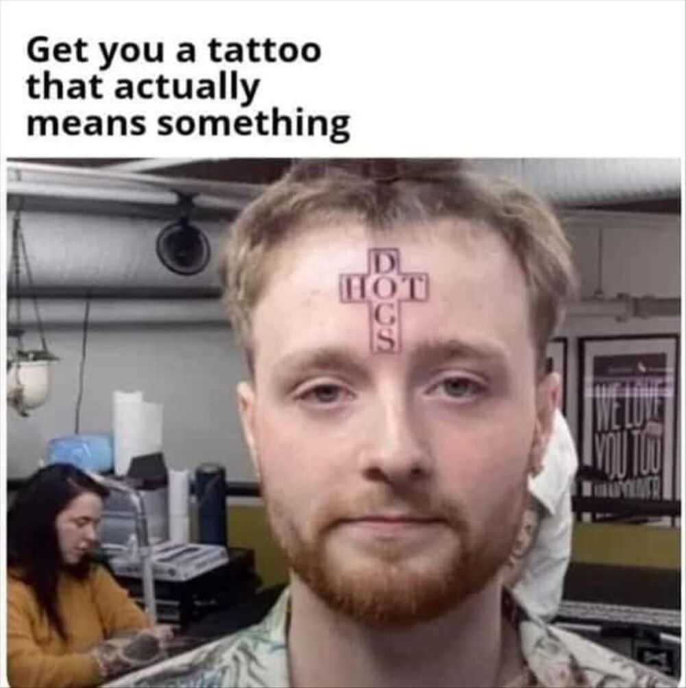 get a good tattoo