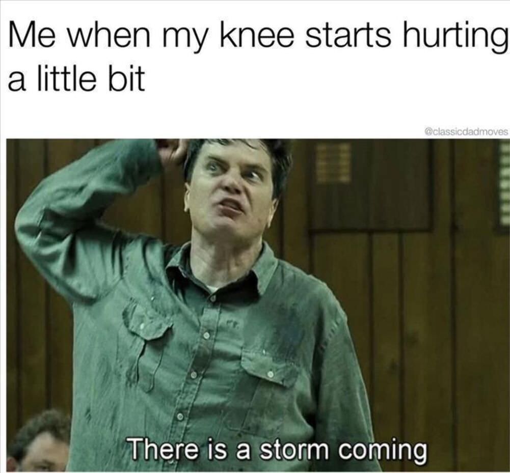 when my knee hurts