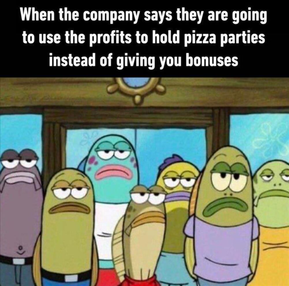 when the company says