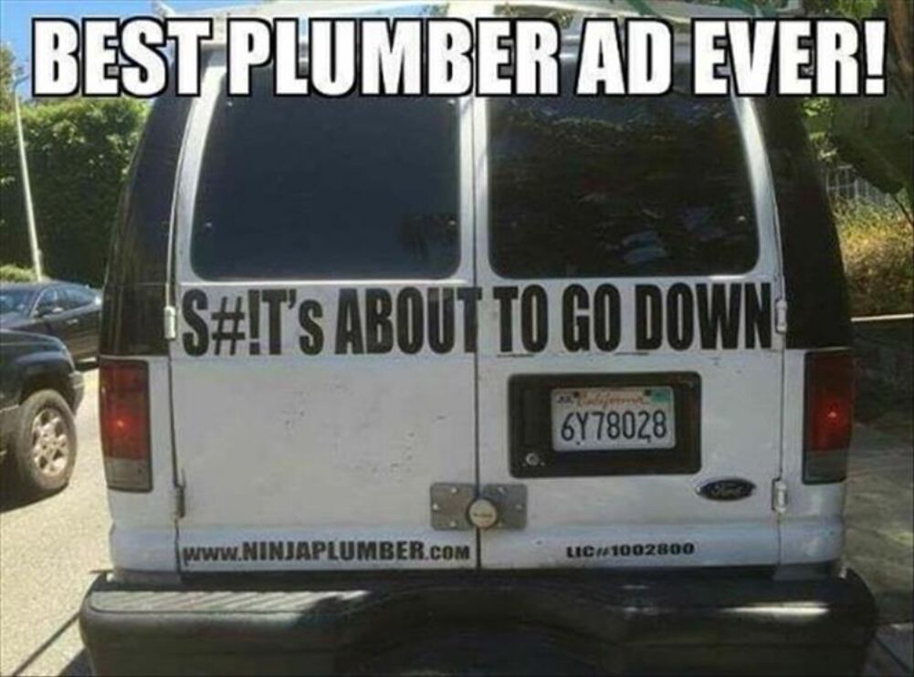 best plumber ad