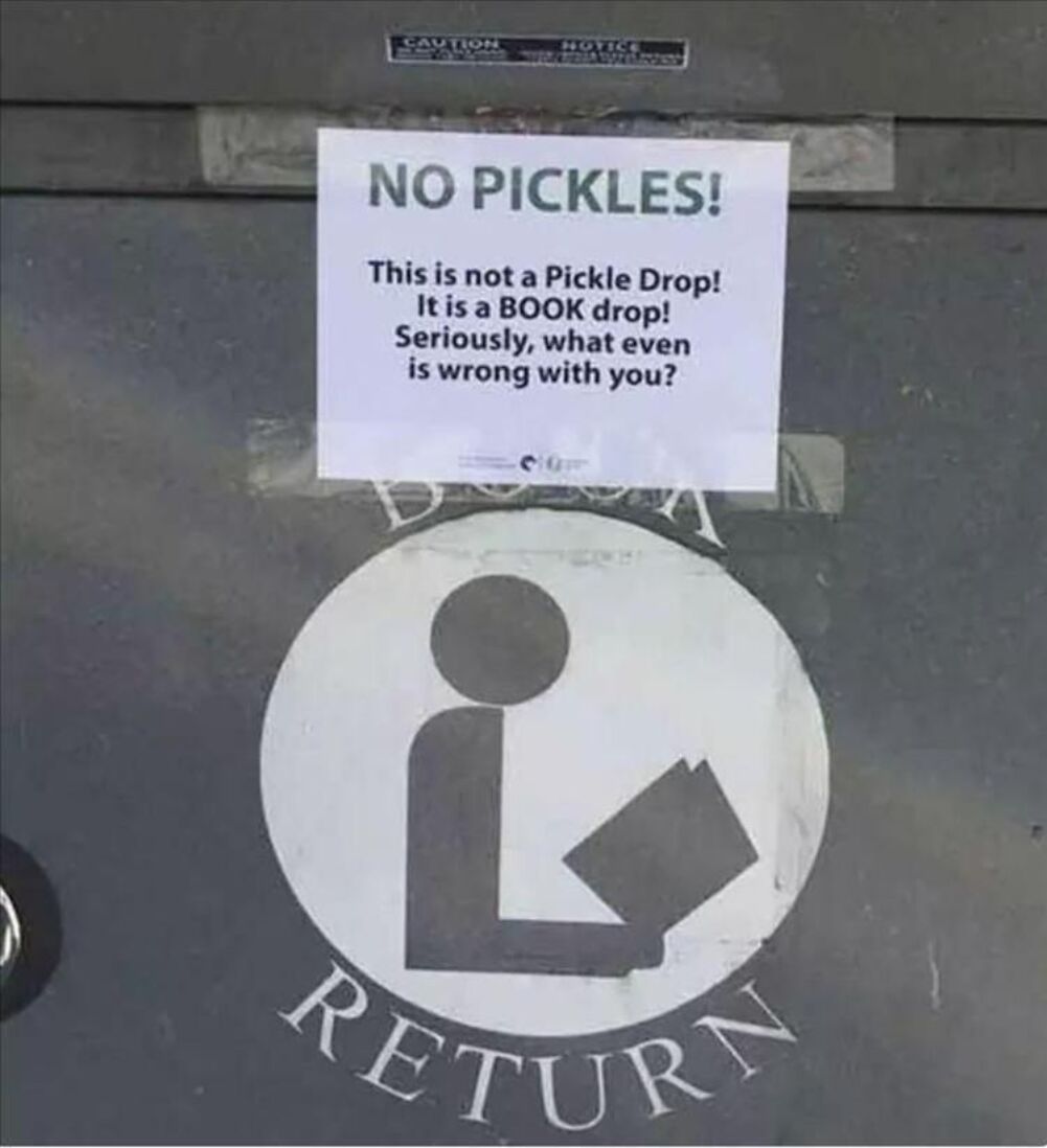 no pickles