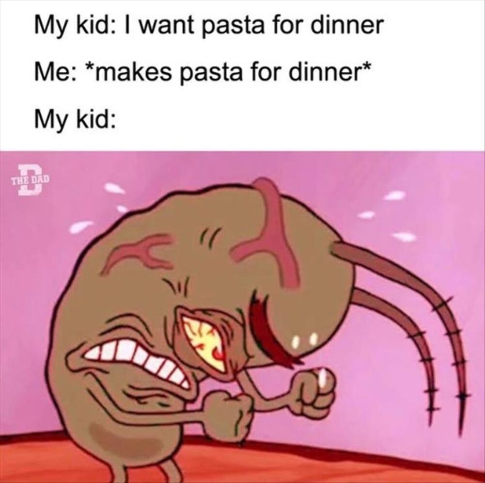 pasta for dinner