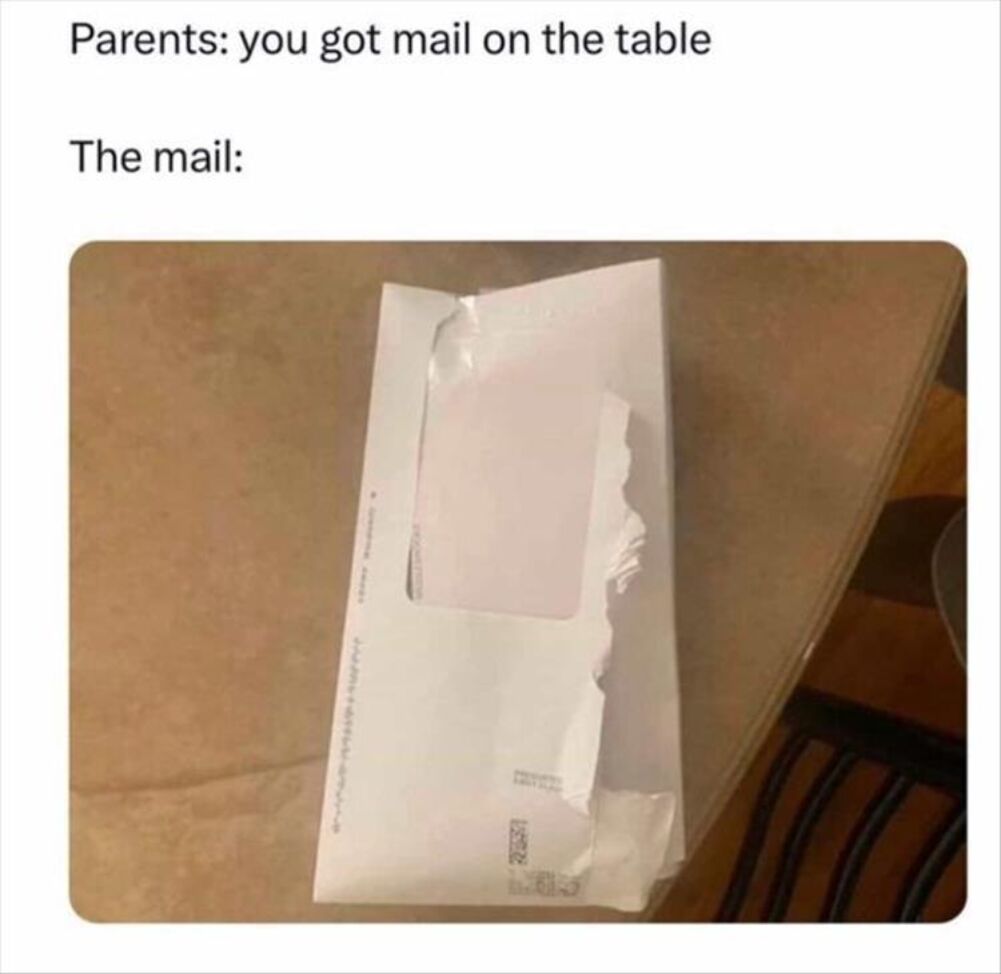 the mail