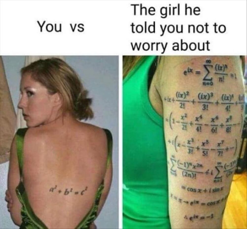 you vs the guy