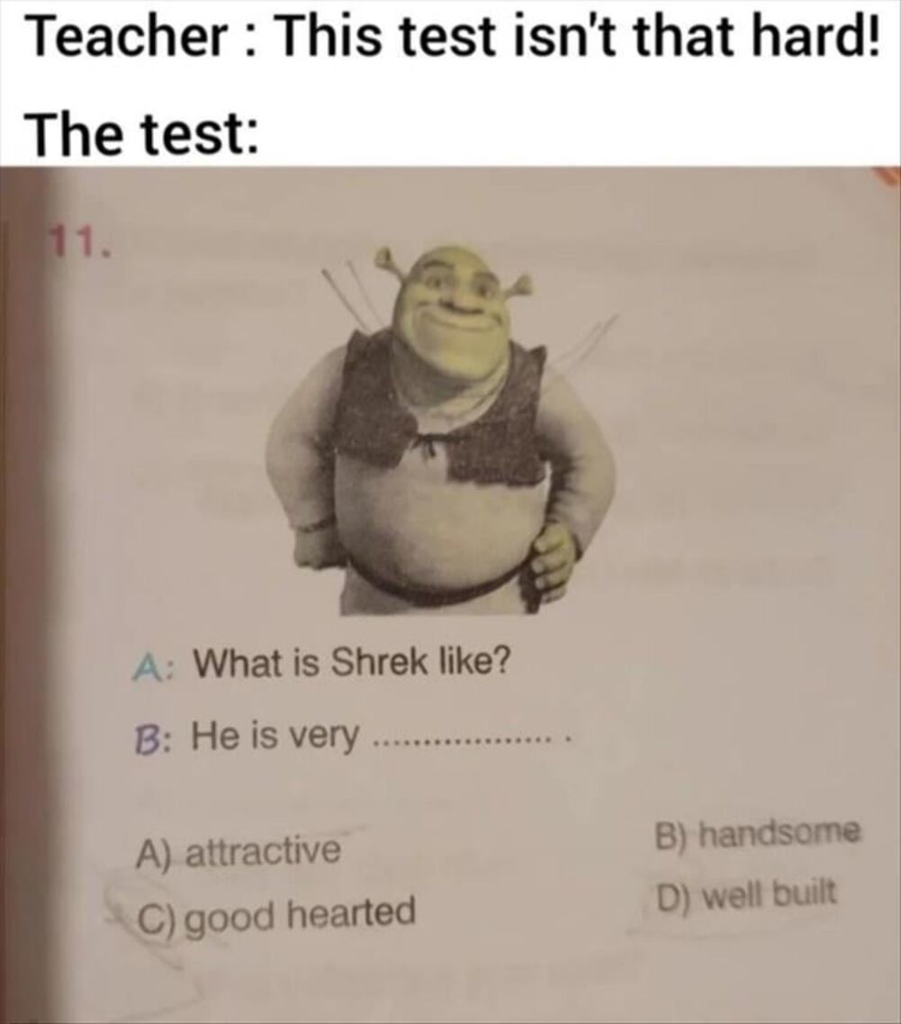 the test