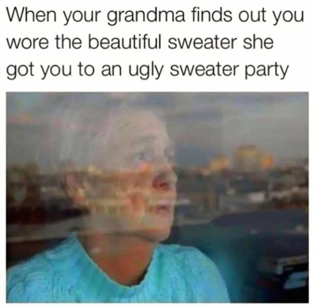 grandma finds out