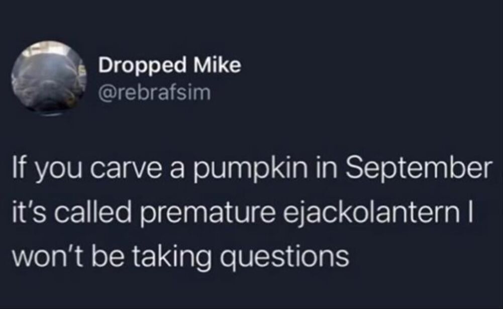 if you carve it