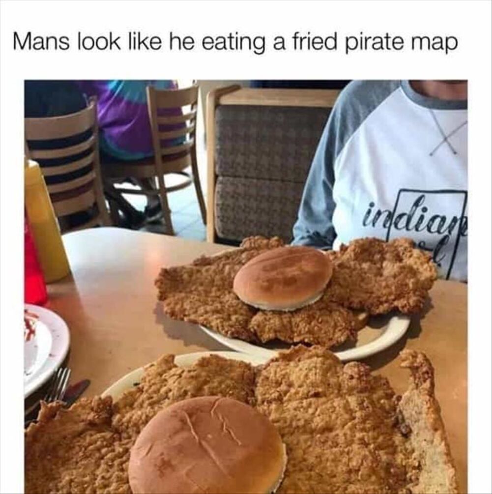 pirated map