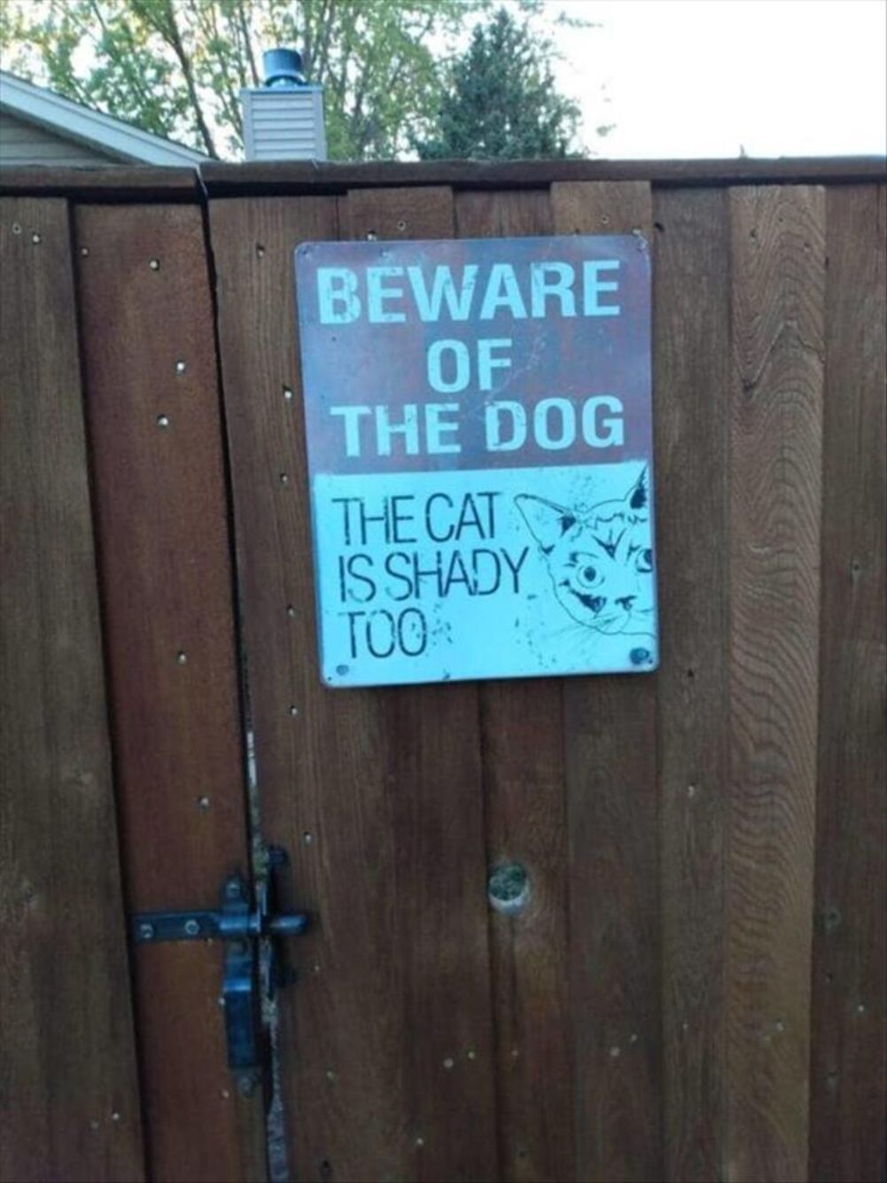 beware of the dog