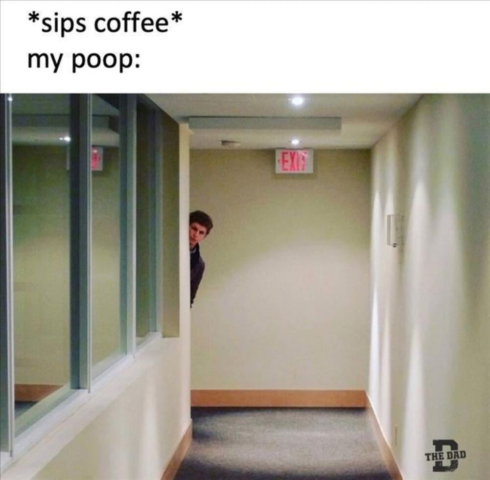 sips the coffee