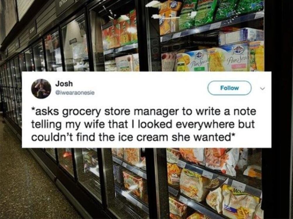 asks grocery manager