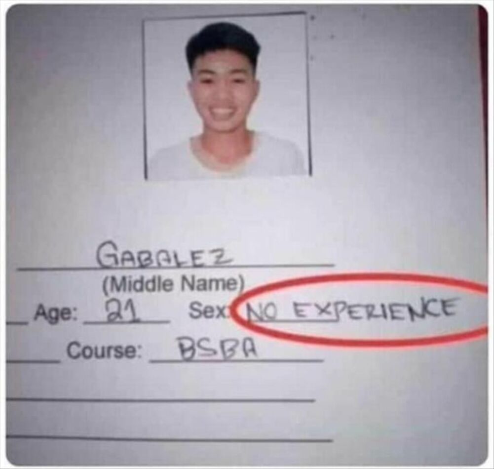 no experience