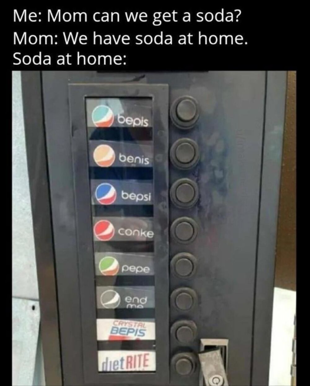 a soda