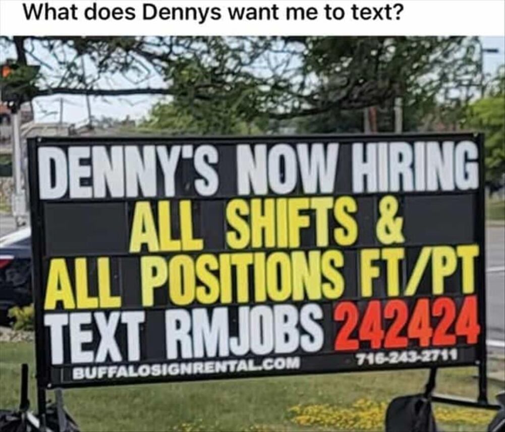 now hiring