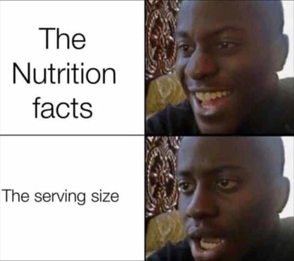 serving size